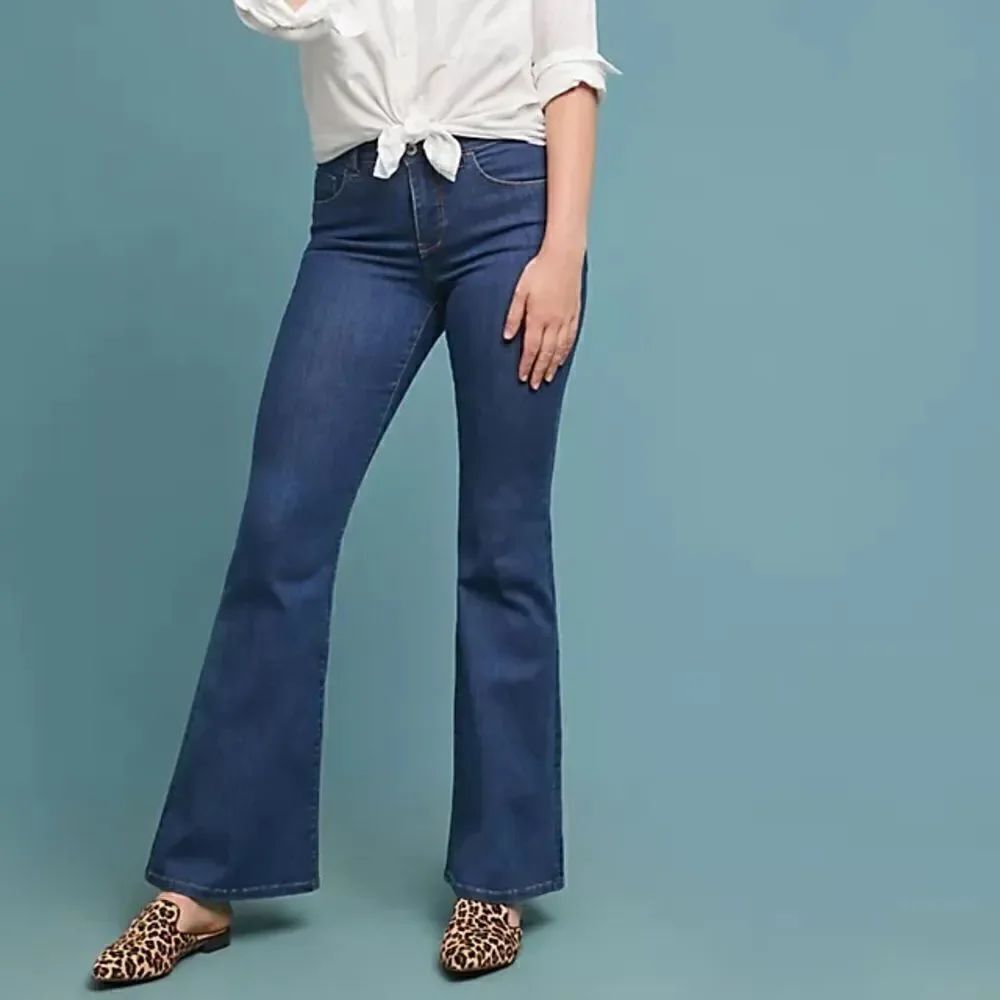 Anthropologie Pilcro Stet High-Rise Flare Jeans